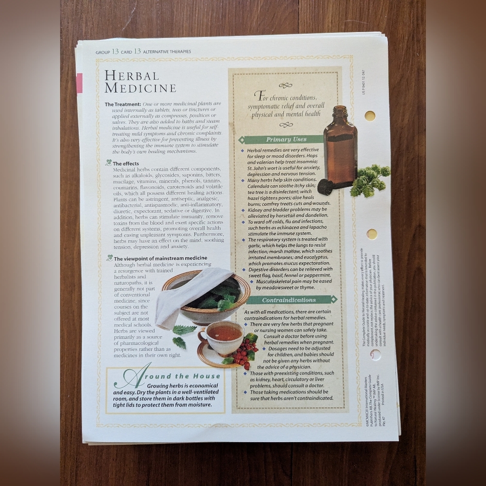 Alternative Therapies Herbal Medicine Pages - Picture 2 of 4